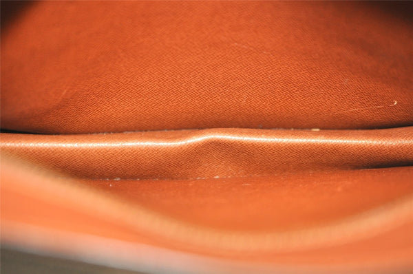 Authentic Louis Vuitton Monogram Pochette Homme Clutch Hand Bag M51795 LV 4609J