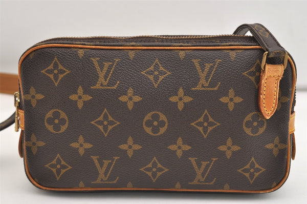 Auth Louis Vuitton Monogram Marly Bandouliere Shoulder Bag M51828 Junk 4610J