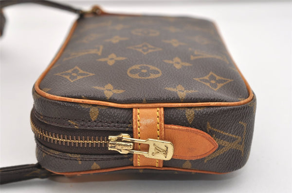 Auth Louis Vuitton Monogram Marly Bandouliere Shoulder Bag M51828 Junk 4610J