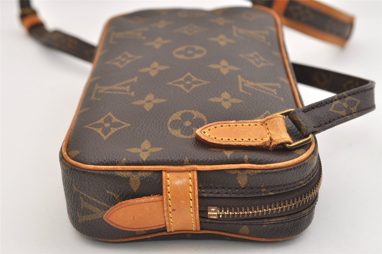 Auth Louis Vuitton Monogram Marly Bandouliere Shoulder Bag M51828 Junk 4610J