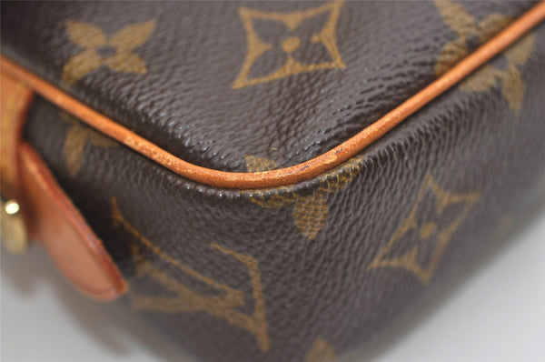 Auth Louis Vuitton Monogram Marly Bandouliere Shoulder Bag M51828 Junk 4610J