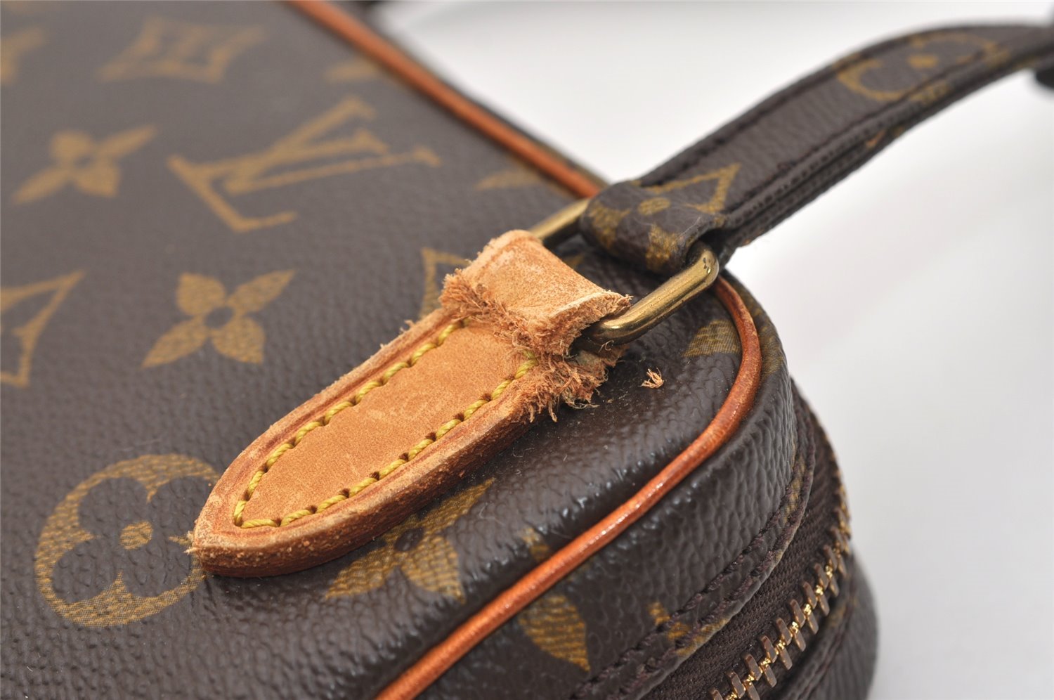 Auth Louis Vuitton Monogram Marly Bandouliere Shoulder Bag M51828 Junk 4610J