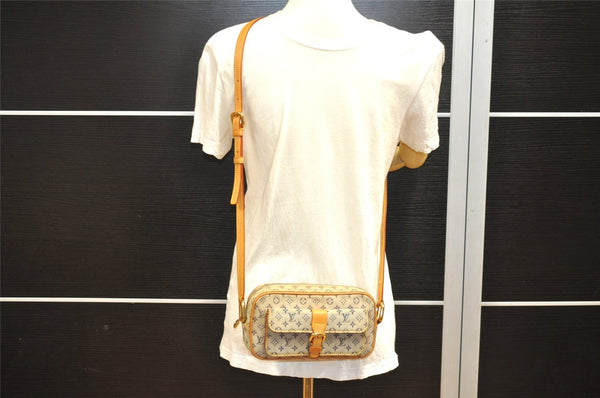 Authentic Louis Vuitton Monogram Mini Juliet MM M92004 Shoulder Cross Bag 4611I