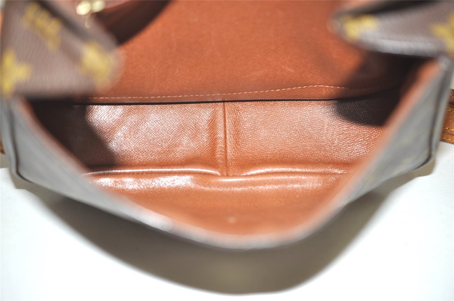 Authentic Louis Vuitton Monogram Saint Cloud GM M51242 Shoulder Cross Bag 4612I