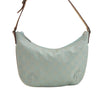 Authentic GUCCI Shoulder Hand Bag GG Canvas Leather 0050813 Light Blue 4612K
