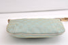 Authentic GUCCI Shoulder Hand Bag GG Canvas Leather 0050813 Light Blue 4612K