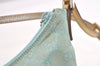 Authentic GUCCI Shoulder Hand Bag GG Canvas Leather 0050813 Light Blue 4612K