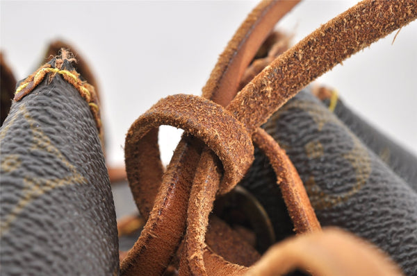 Authentic Louis Vuitton Monogram Noe Shoulder Drawstring Bag M42224 Junk 4613I