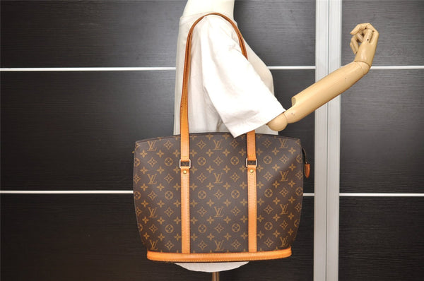 Authentic Louis Vuitton Monogram Babylone Shoulder Tote Bag M51102 LV 4613J