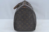 Authentic Louis Vuitton Monogram Speedy 35 Hand Boston Bag M41524 Junk 4613K