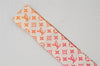 Auth Louis Vuitton Bandeaux BB Rising Confidential Scarf Silk M78453 Pink 4614K