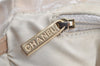Authentic CHANEL New Travel Line Shoulder Tote Bag Nylon Leather Beige 4615I
