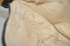 Authentic FENDI Zucca Hand Bag Pouch Purse Canvas Leather Brown Junk 4616I