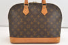 Authentic Louis Vuitton Monogram Alma Hand Bag Purse M51130 LV 4616J
