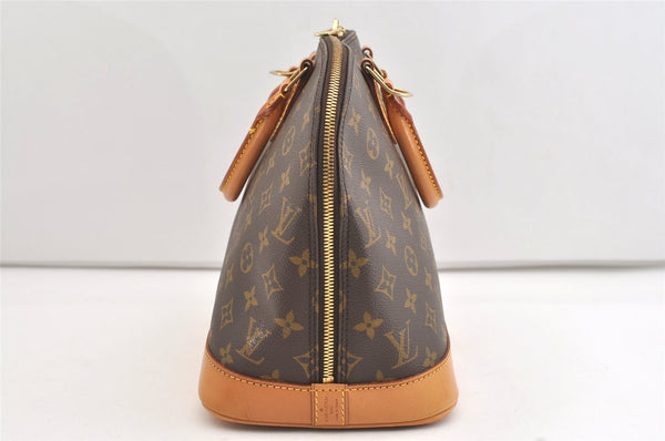 Authentic Louis Vuitton Monogram Alma Hand Bag Purse M51130 LV 4616J