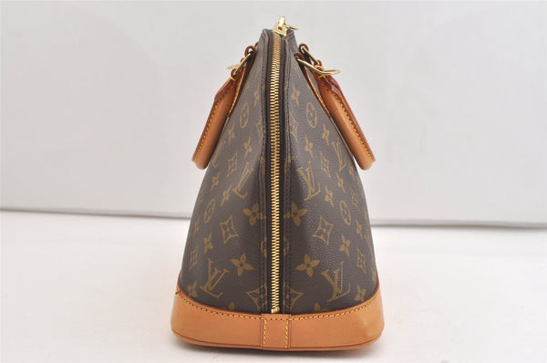 Authentic Louis Vuitton Monogram Alma Hand Bag Purse M51130 LV 4616J