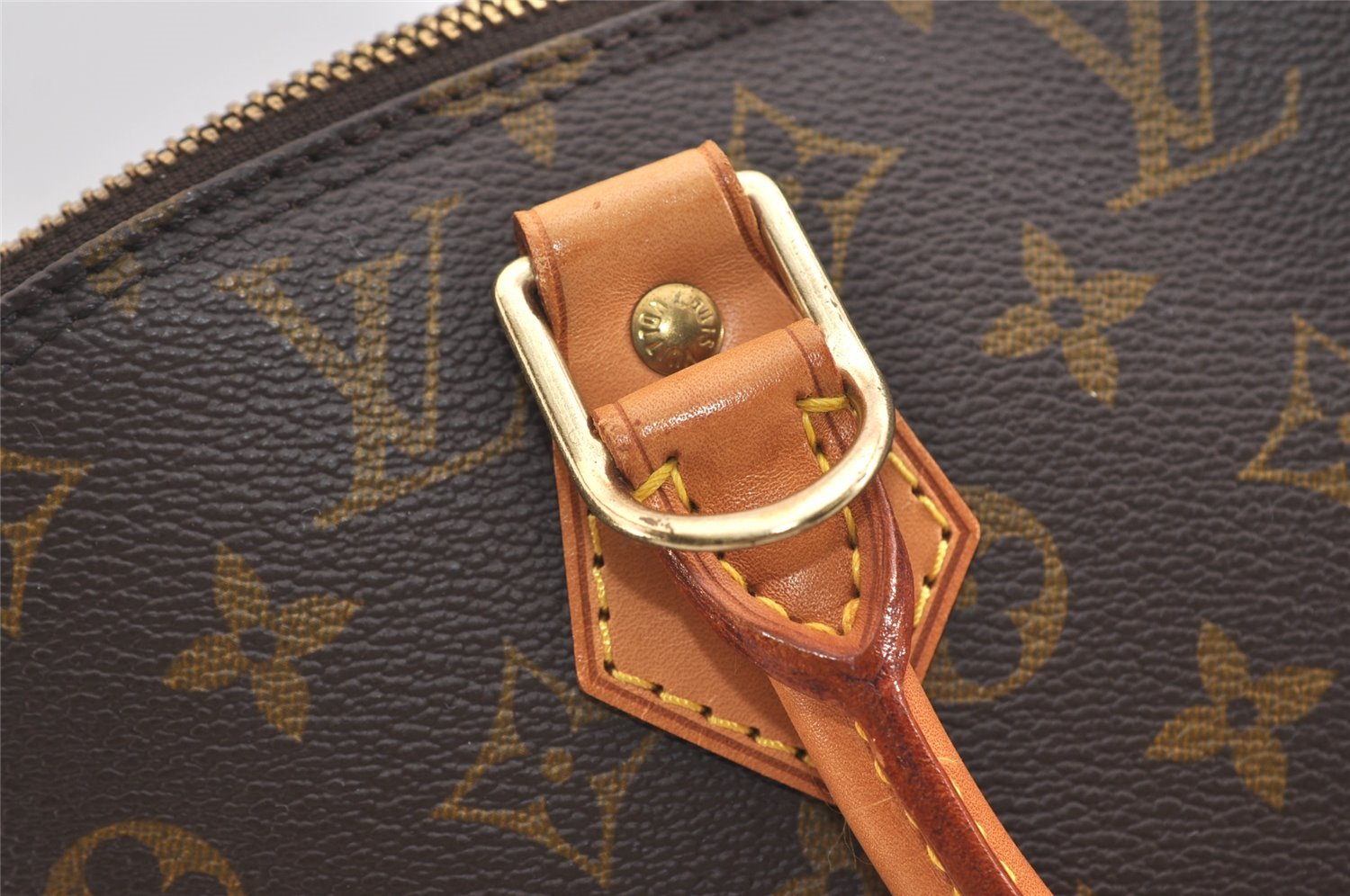 Authentic Louis Vuitton Monogram Alma Hand Bag Purse M51130 LV 4616J