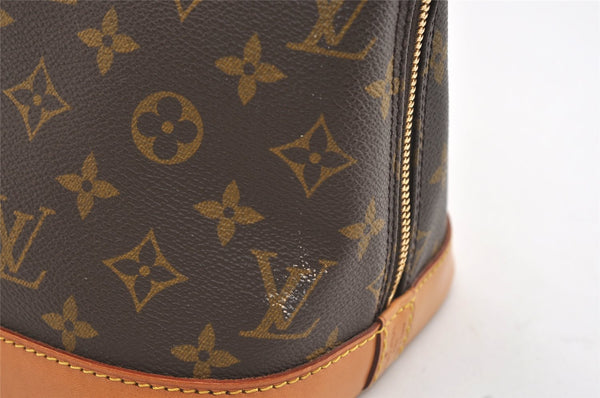 Authentic Louis Vuitton Monogram Alma Hand Bag Purse M51130 LV 4616J