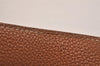 Authentic HERMES Constance Leather Belt Size 75cm 29.5" Black Brown 4617J