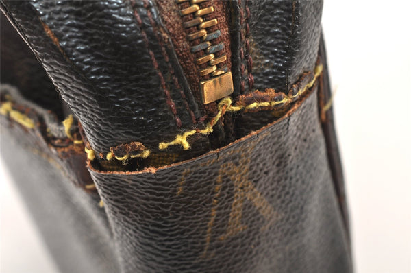 Authentic Louis Vuitton Monogram Compiegne 28 Clutch Hand Bag M51845 Junk 4617K