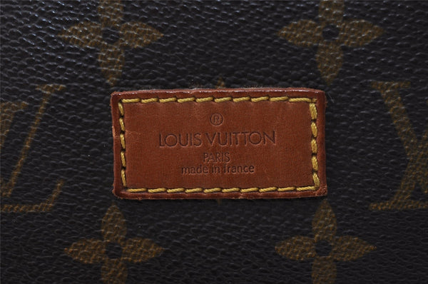 Authentic Louis Vuitton Monogram Saumur 35 Shoulder Cross Bag M42254 LV 4618I