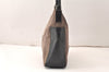Authentic GUCCI Vintage Shoulder Hand Bag Purse Canvas Leather Brown 4618K