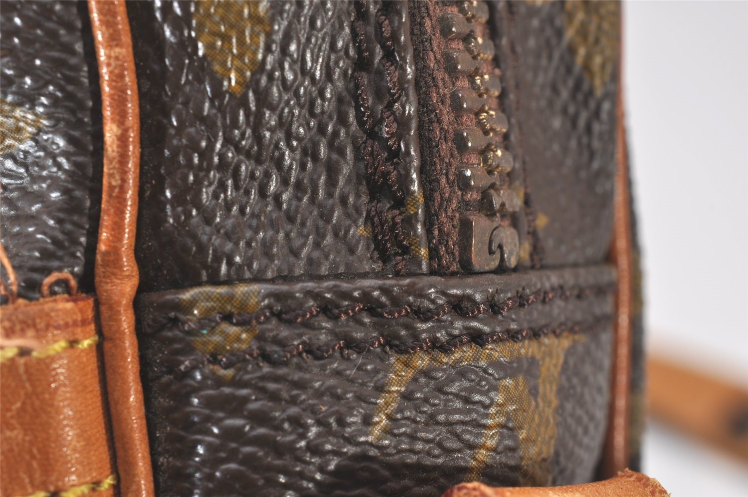 Authentic Louis Vuitton Monogram Danube Shoulder Cross Body Bag M45266 LV 4619I