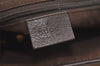 Authentic GUCCI Abbey Shoulder Tote Bag GG Canvas Leather 130736 Brown 4619K
