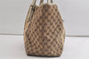 Authentic GUCCI Sherry Line Tote Bag GG Canvas Leather 139260 Brown 4620K