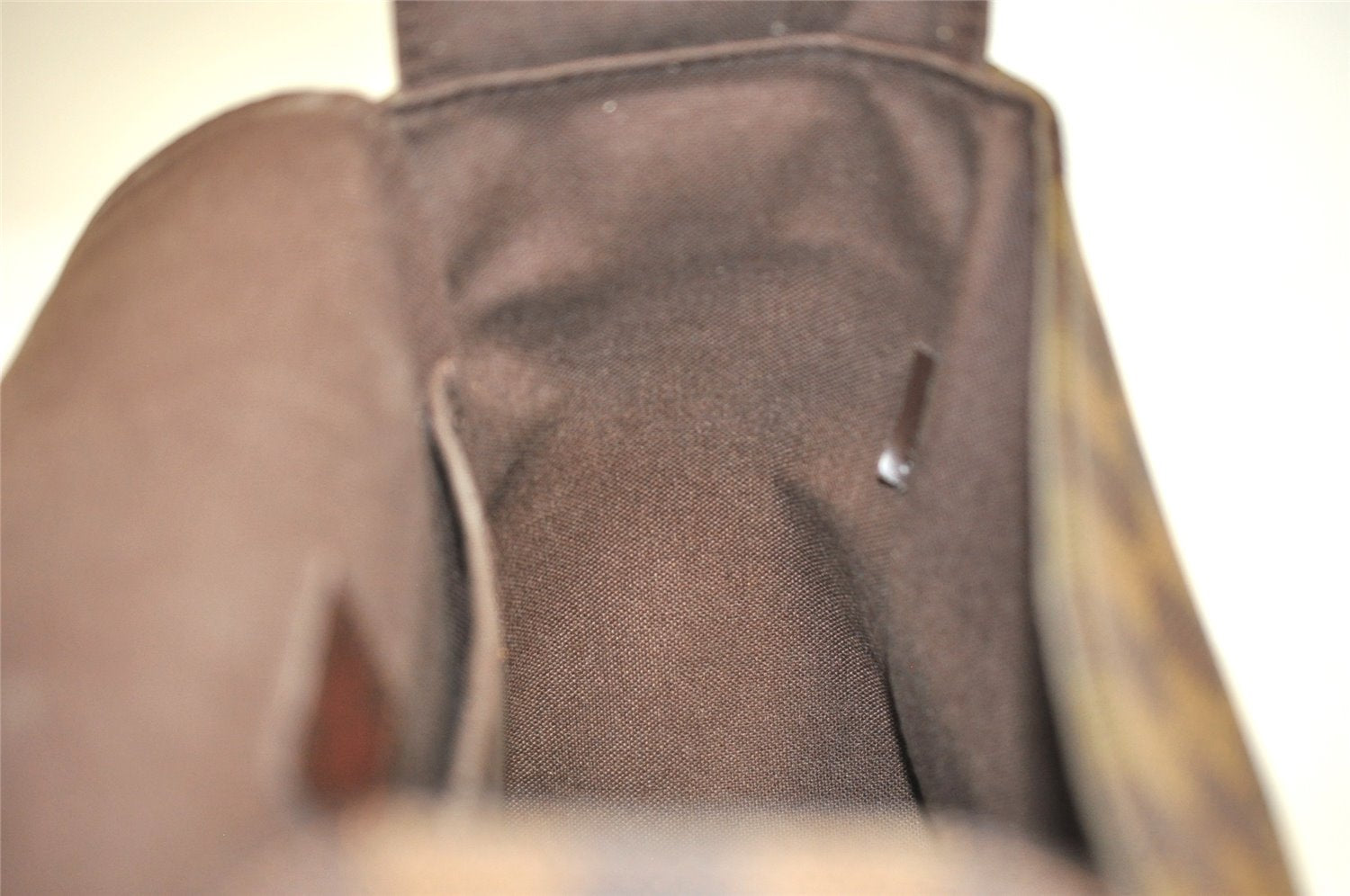 Auth Louis Vuitton Damier Reporter Melville Shoulder Cross Bag N51126 LV 4621I