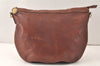 Authentic GUCCI Vintage Shoulder Hand Bag Leather 153032 Brown Junk 4621K