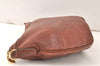 Authentic GUCCI Vintage Shoulder Hand Bag Leather 153032 Brown Junk 4621K