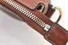 Authentic GUCCI Vintage Shoulder Hand Bag Leather 153032 Brown Junk 4621K