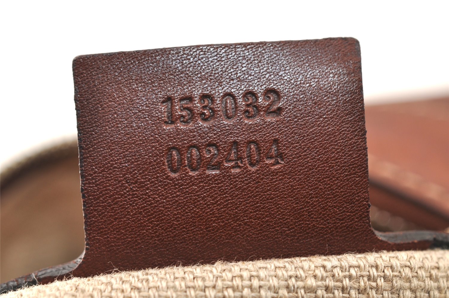Authentic GUCCI Vintage Shoulder Hand Bag Leather 153032 Brown Junk 4621K