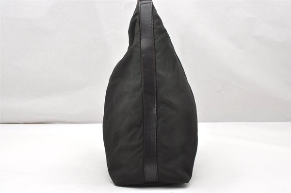 Authentic GUCCI Shoulder Hand Bag Nylon Leather 0011955 Khaki Green Junk 4622K