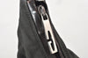 Authentic GUCCI Shoulder Hand Bag Nylon Leather 0011955 Khaki Green Junk 4622K