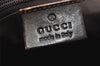Authentic GUCCI Shoulder Hand Bag Nylon Leather 0011955 Khaki Green Junk 4622K