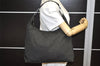 Authentic GUCCI Shoulder Hand Bag Nylon Leather 0011955 Khaki Green Junk 4622K