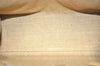 Authentic FENDI Zebra Pattern Hand Bag Purse Unborn Calf Leather Beige 4623I