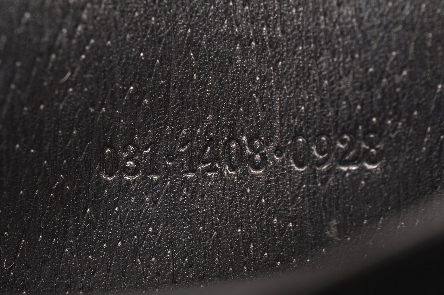 Authentic GUCCI Agenda Vintage Notebook Cover Purse Leather Black 4623J