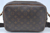 Authentic Louis Vuitton Monogram Reporter PM Shoulder Cross Bag M45254 LV 4624I