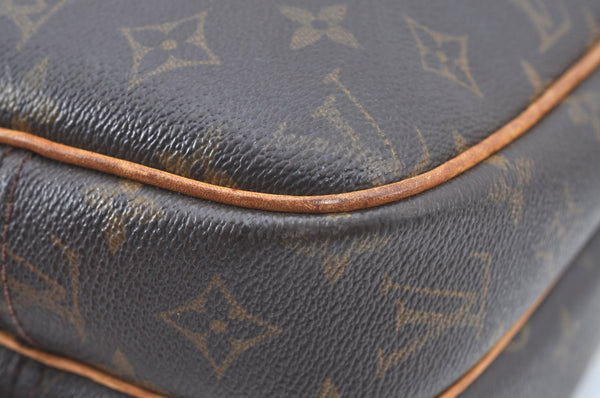 Authentic Louis Vuitton Monogram Reporter PM Shoulder Cross Bag M45254 LV 4624I