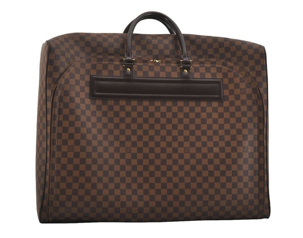 Authentic Louis Vuitton Damier Nolita GM Travel Boston Bag N41451 LV 4624J