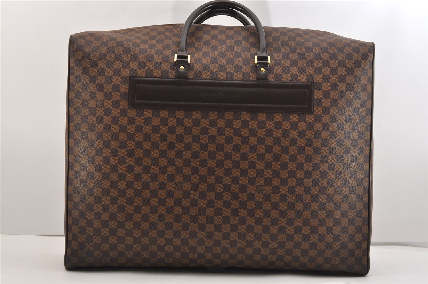 Authentic Louis Vuitton Damier Nolita GM Travel Boston Bag N41451 LV 4624J
