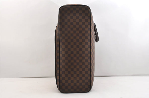 Authentic Louis Vuitton Damier Nolita GM Travel Boston Bag N41451 LV 4624J