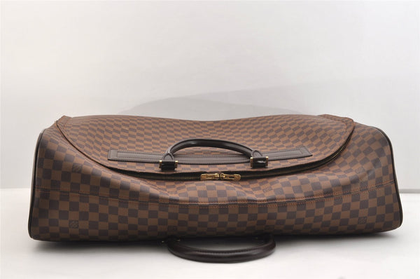 Authentic Louis Vuitton Damier Nolita GM Travel Boston Bag N41451 LV 4624J