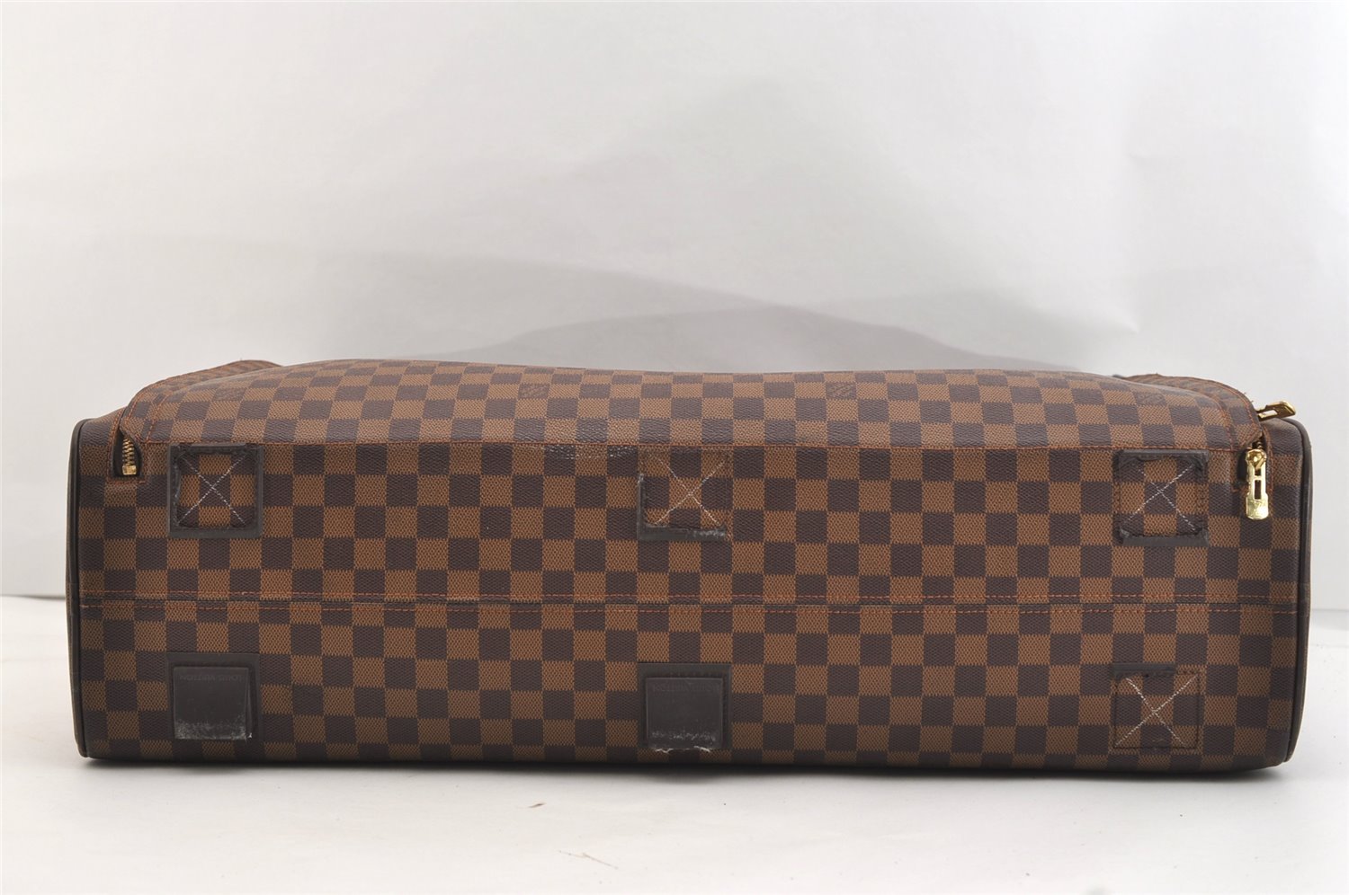 Authentic Louis Vuitton Damier Nolita GM Travel Boston Bag N41451 LV 4624J