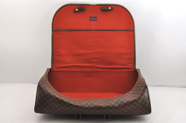 Authentic Louis Vuitton Damier Nolita GM Travel Boston Bag N41451 LV 4624J