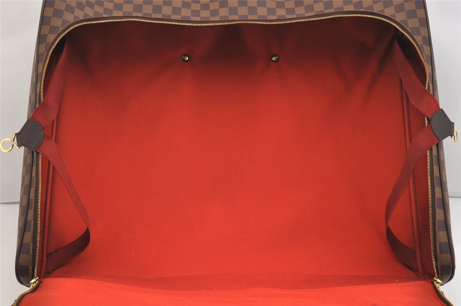 Authentic Louis Vuitton Damier Nolita GM Travel Boston Bag N41451 LV 4624J