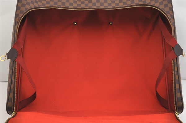 Authentic Louis Vuitton Damier Nolita GM Travel Boston Bag N41451 LV 4624J